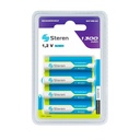 Pila Batería recargable AA Steren 1300 mAh 4 unidades