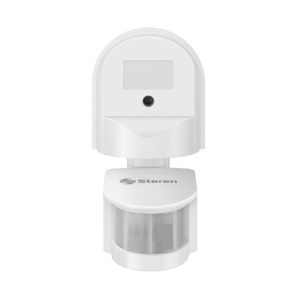 Sensor de movimiento PIR Steren rango 11m cableado para intemperie