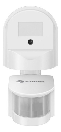 Sensor de movimiento PIR Steren rango 11m cableado para intemperie