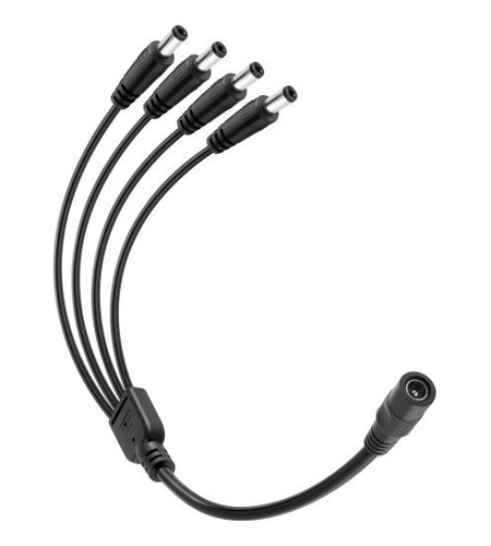 Cable Splitter Pulpo  4 Macho 1 Hembra Steren Dc 12v cámaras y 1 DVR