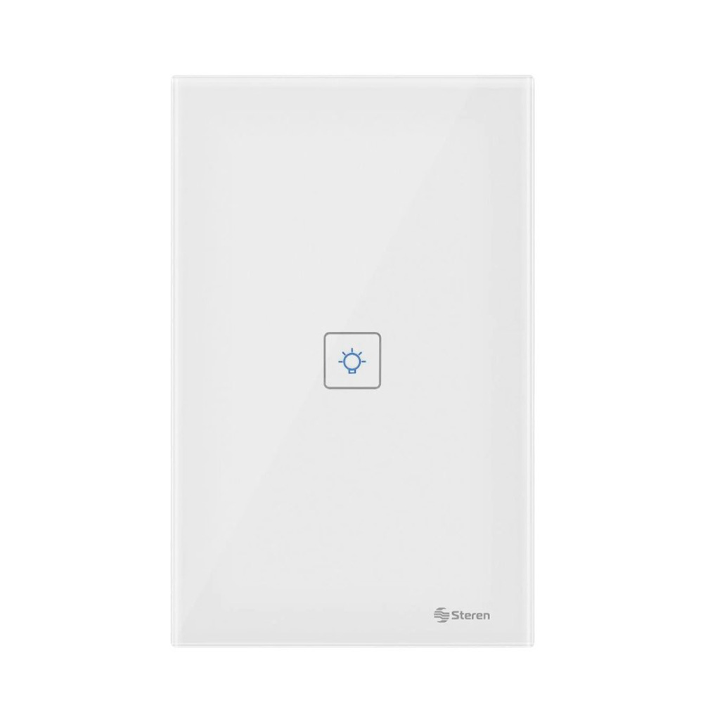 Interruptor Inteligente Wifi Steren 1 apagador touch