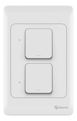Interruptor Inteligente Wifi Steren 2 apagadores