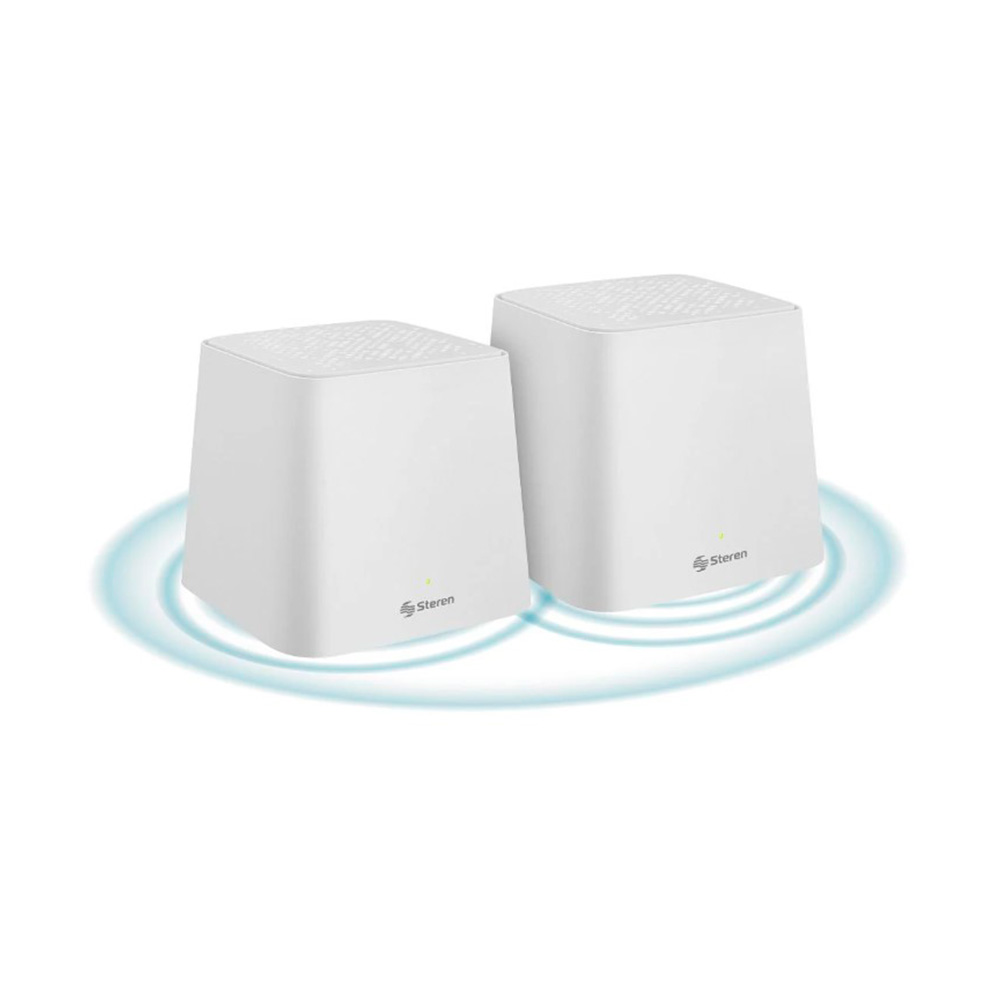 Sistema Router Mesh AC1200 Steren Doble Banda 3Dbi 2Pack