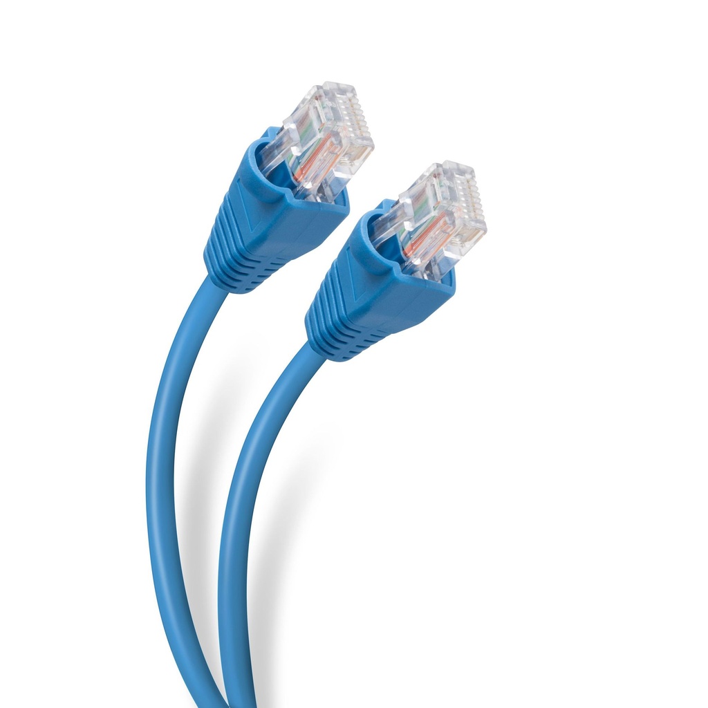 Patch Cord Cable UTP Cat 5e 90cm Azul Steren
