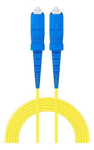 Patch Cord Jumper Cable Fibra Óptica Simplex SM OS2 Riser 2 mm SC/UPC a SC/UPC 5m Steren