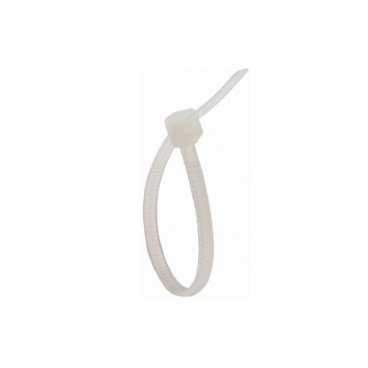 Tirrap Tirraje Amarre Plástico 15cm bolsa 100und blanco Steren