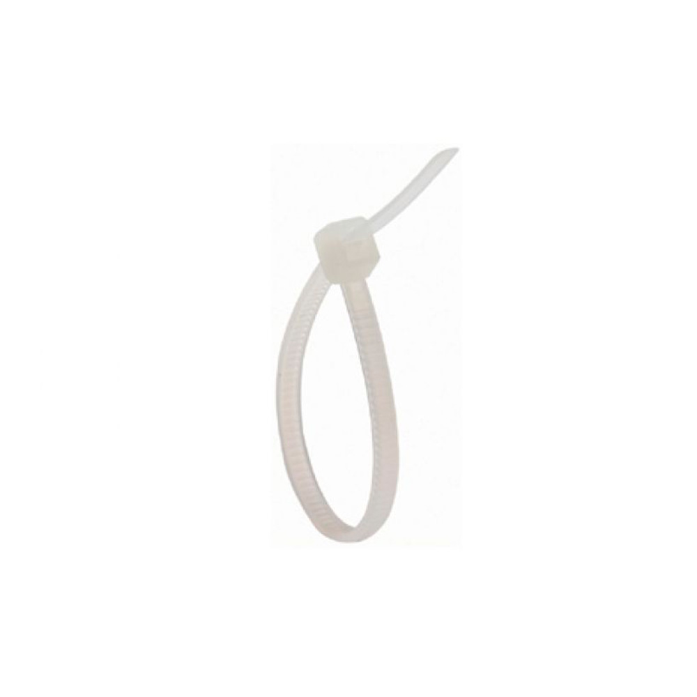 Tirrap Tirraje Amarre Plástico 28cm bolsa 100und blanco Steren