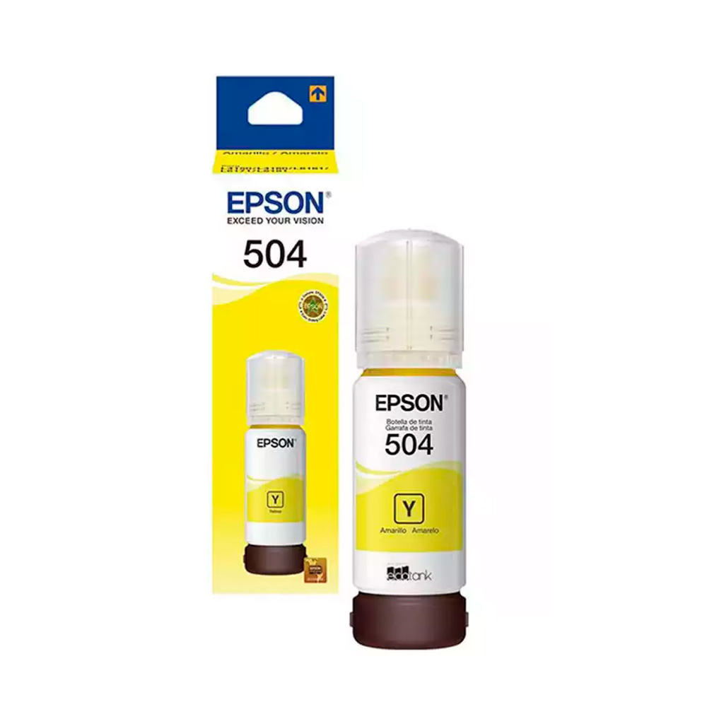 Botella de Tinta Amarilla Epson T504 T504420-AL