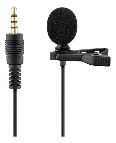 Micrófono balita salida 3.5mm aux para celular y PC Steren con clip