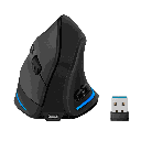 Mouse inalambrico vertical Steren 2400 dpi con batería recargable