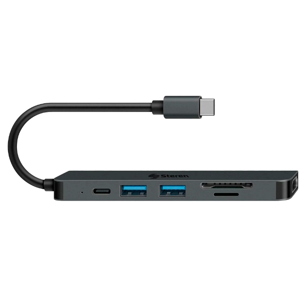 Estacion de Conexión HUB USB C 6 en 1 Steren