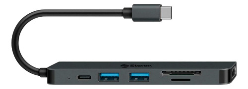 Estacion de Conexión HUB USB C 6 en 1 Steren