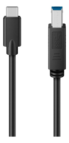 Cable USB C a USB B 3.0 Steren 2m