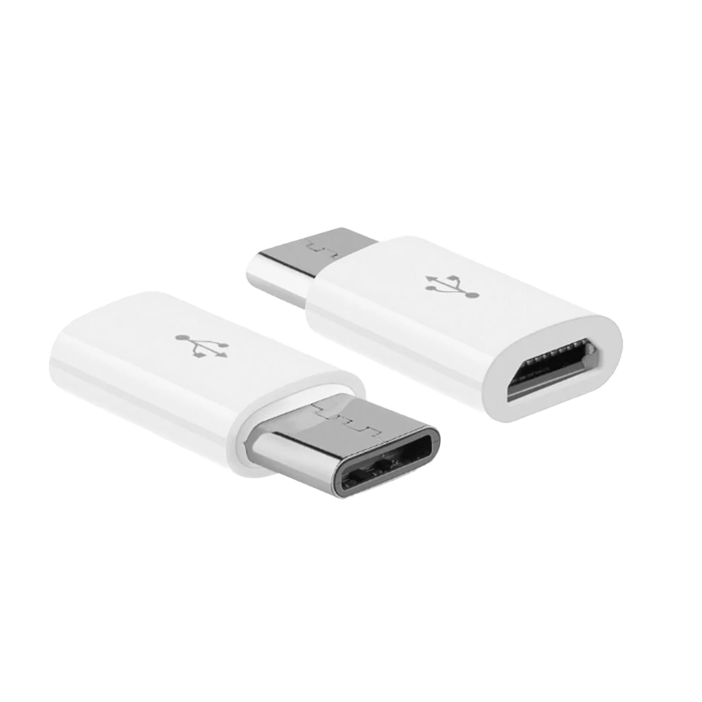 Adaptador Jack Micro USB a Plug USB C Steren