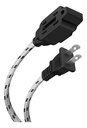 Extensión Eléctrica Steren 4m cable tipo cordon