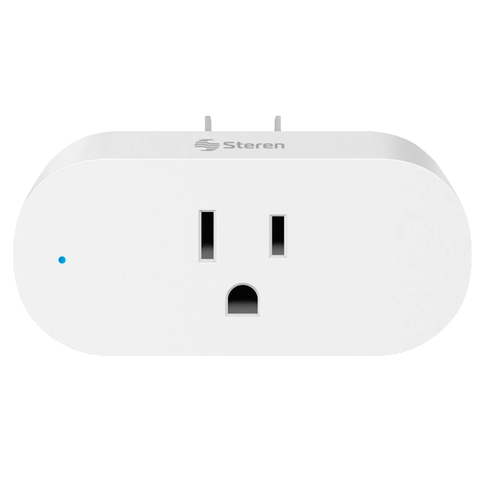 Enchufe Tomacorriente Inteligente Wifi Steren con medidor de consumo eléctrico