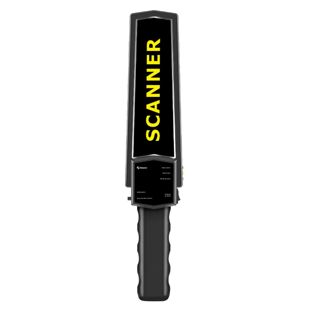 Detector de Metales Seguridad Steren requiere pila 9V