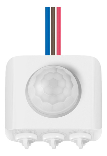 Mini sensor de movimiento (PIR) 2.5m de distancia rango 360º Steren