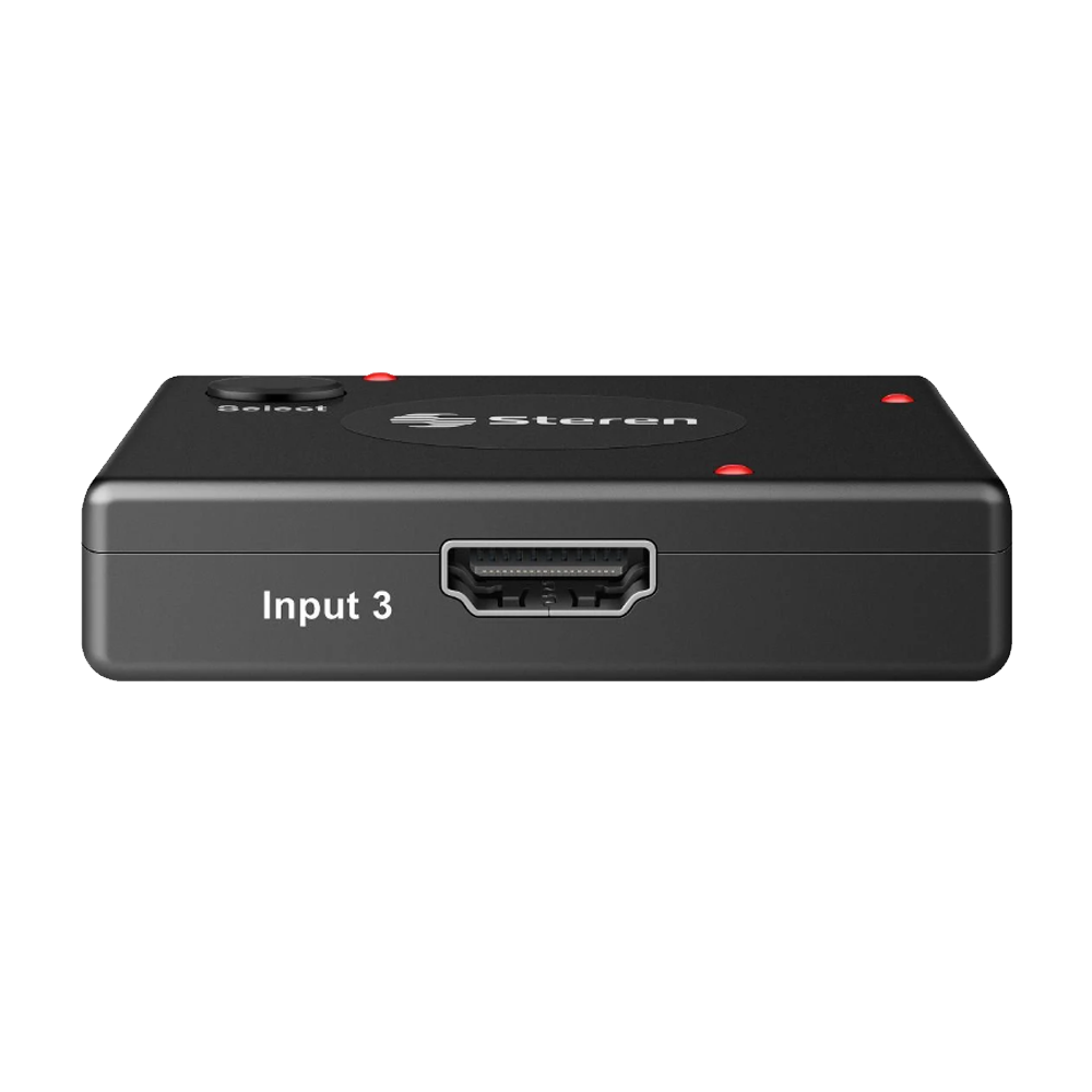 Selector HDMI de 3 Entradas Manual Steren
