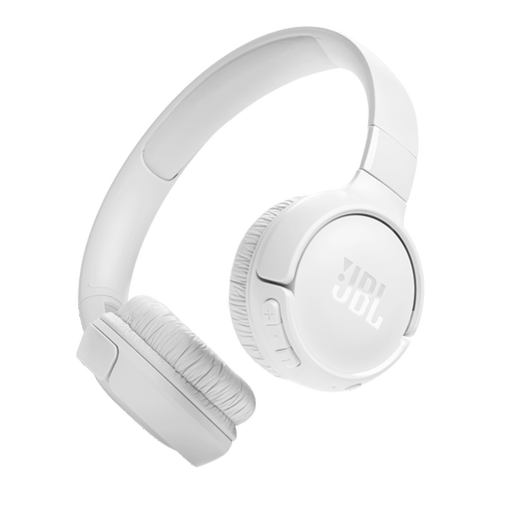 Audífonos Wireless JBL Bluetooth Pure Bass Tune 520BT Blanco