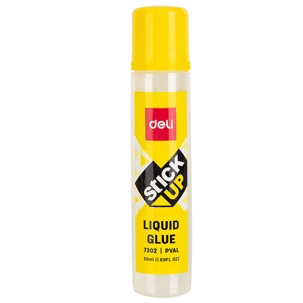 Pega liq Transparente Deli 50ml *UMV-1 display de 24 und*