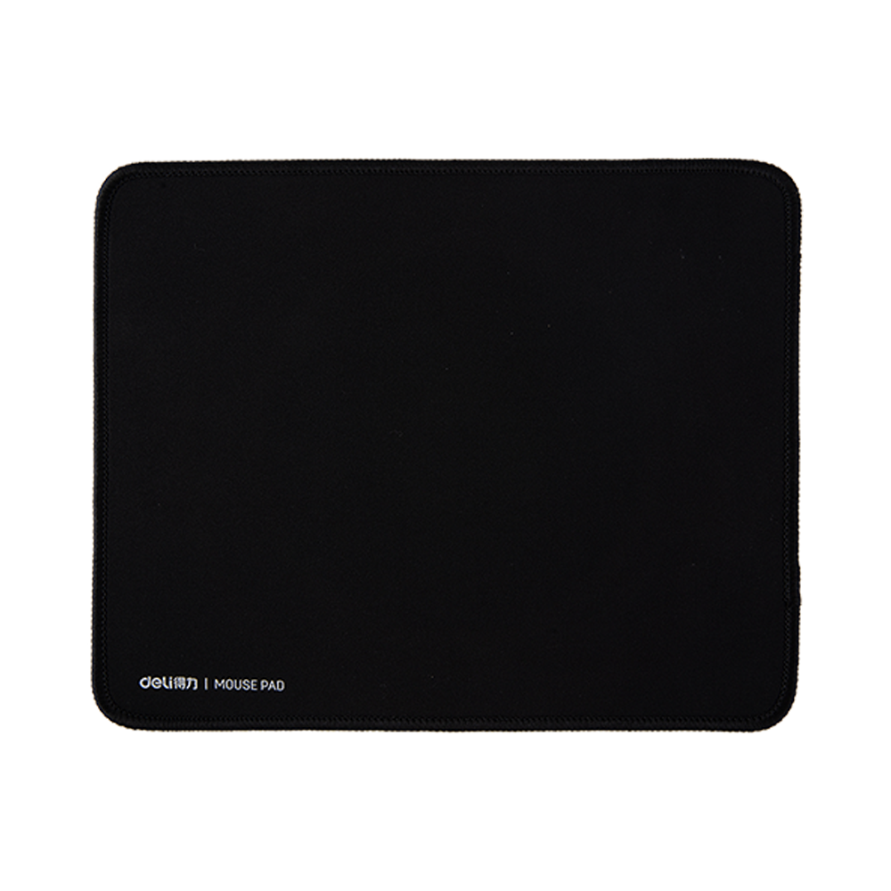 Mousepad negro 250mmx200mm Deli Negro *UMV-1und*