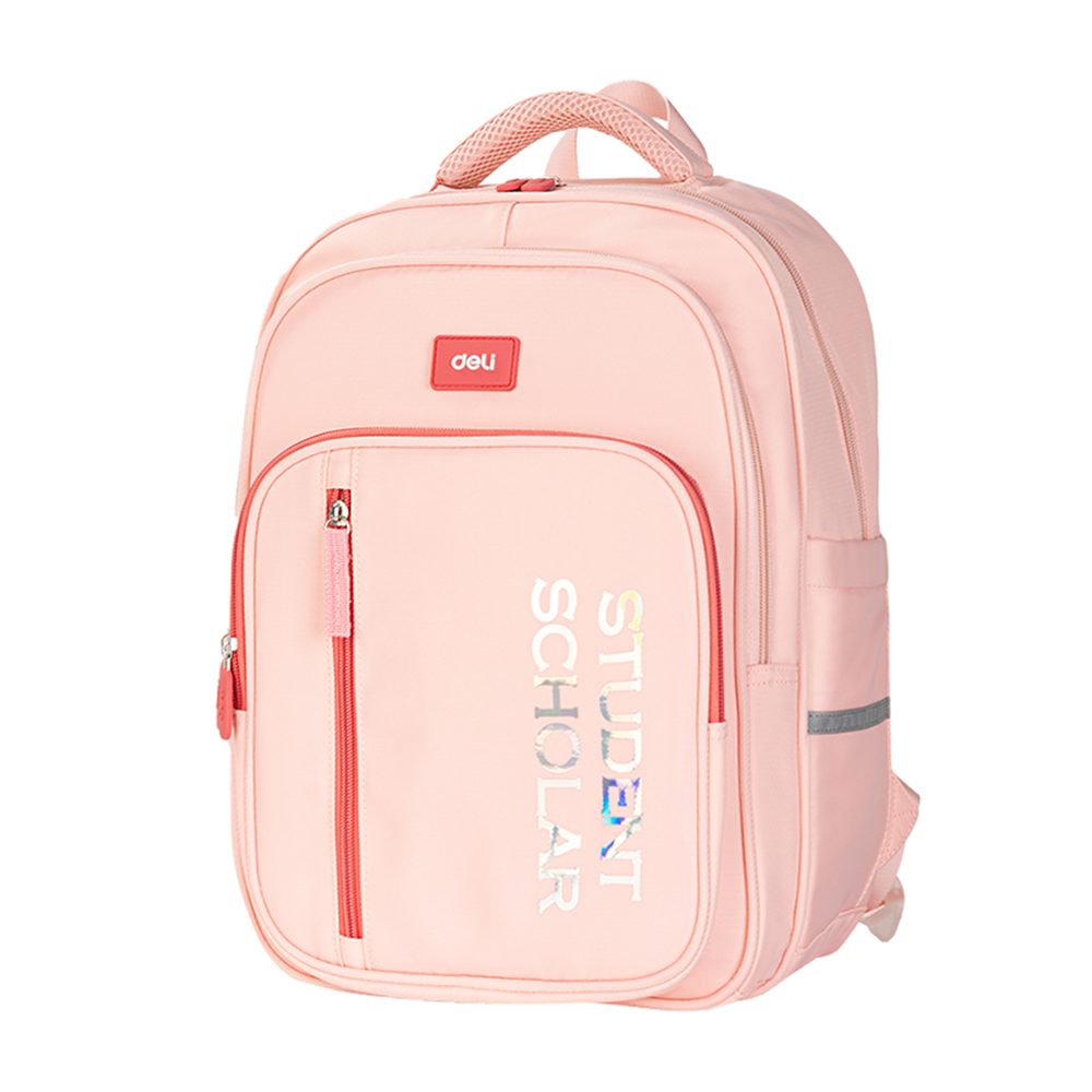 Bolso Morral Escolar rosado Deli BB122 *UMV-1 und*