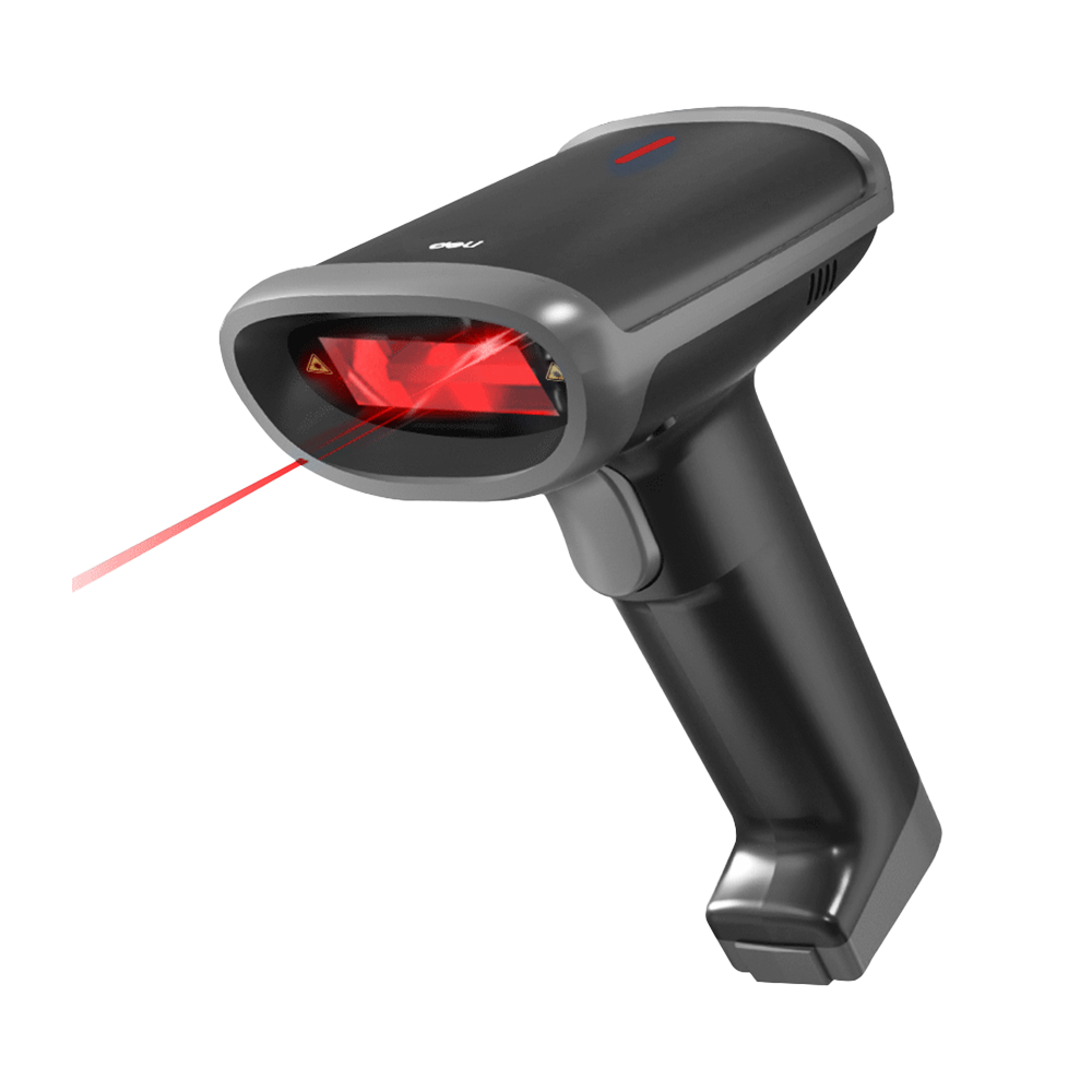 Lector de Codigos de barra cable USB Deli 1D 2D *UMV-1und*