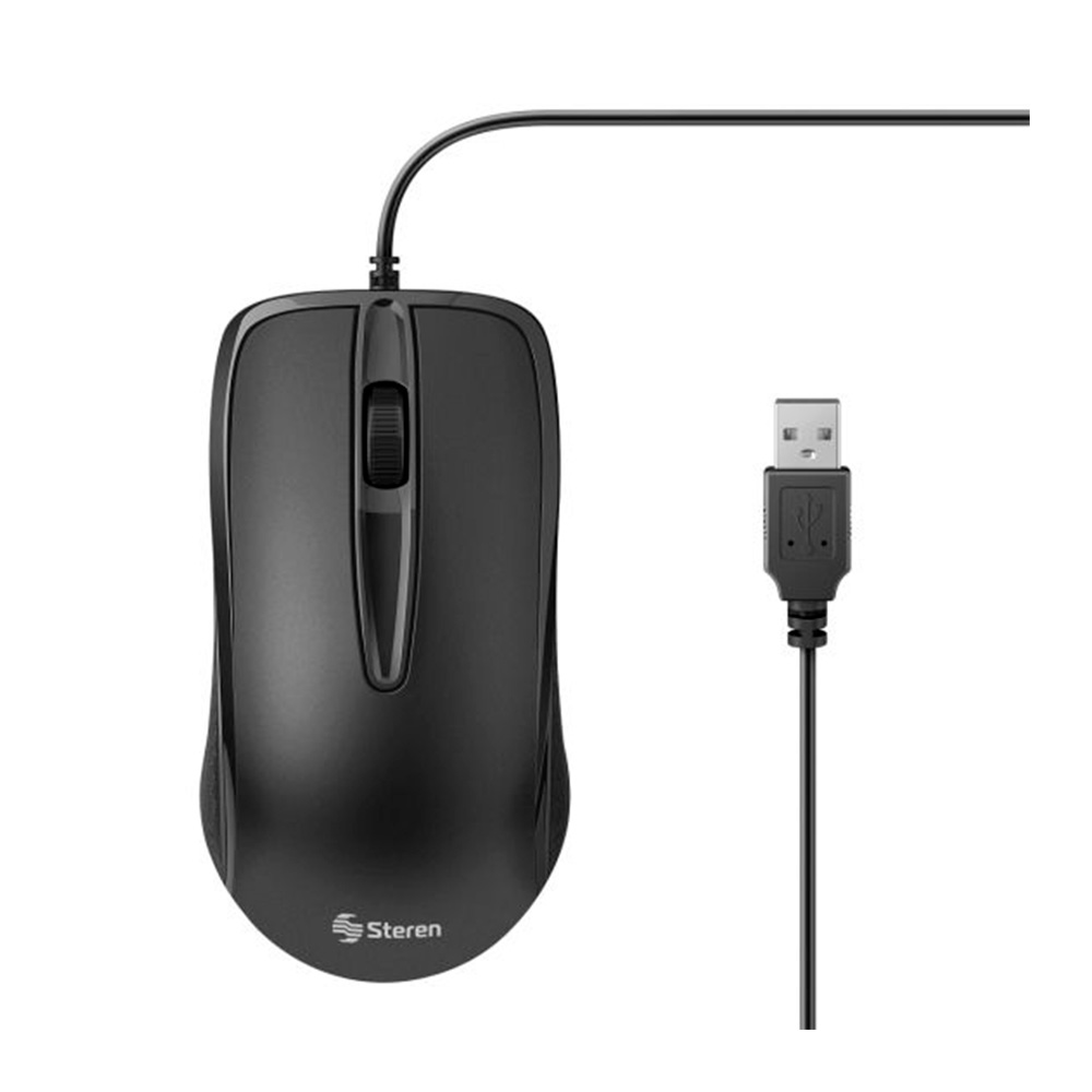 Mouse USB optico Steren 600 DPI