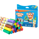 Marcadores Super Lavables Color Kids Deli punta cónica caja 24 und *UMV-Inner de 12 cajas*