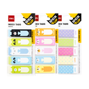 Notas Adhesivas - banderitas diseño Deli 45x15mm *UMV-12 packs*