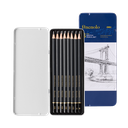 Set de 8 Lapices Grafito Finenolo Deli 2H,H,HB,B,2B,4B,6B,8B *UMV-1 set*