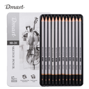 Set de 12 Lapices Grafito Dmast Deli 2H,H,F,HB,B,2B,3B,4B,5B,6B,7B,8B *UMV-1 set*