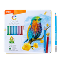 Colores Color Emotion Deli Estuche Metálico 24 colores *UMV- 1 estuche*
