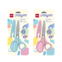 Tijera Escolar 145mm Rosado/Azul Deli display 12 un  *UMV- 1 display*