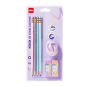 Lapiz de Grafito HB Macaron-Deli Blister de 4und *UMV-Inner de 12 blisters*